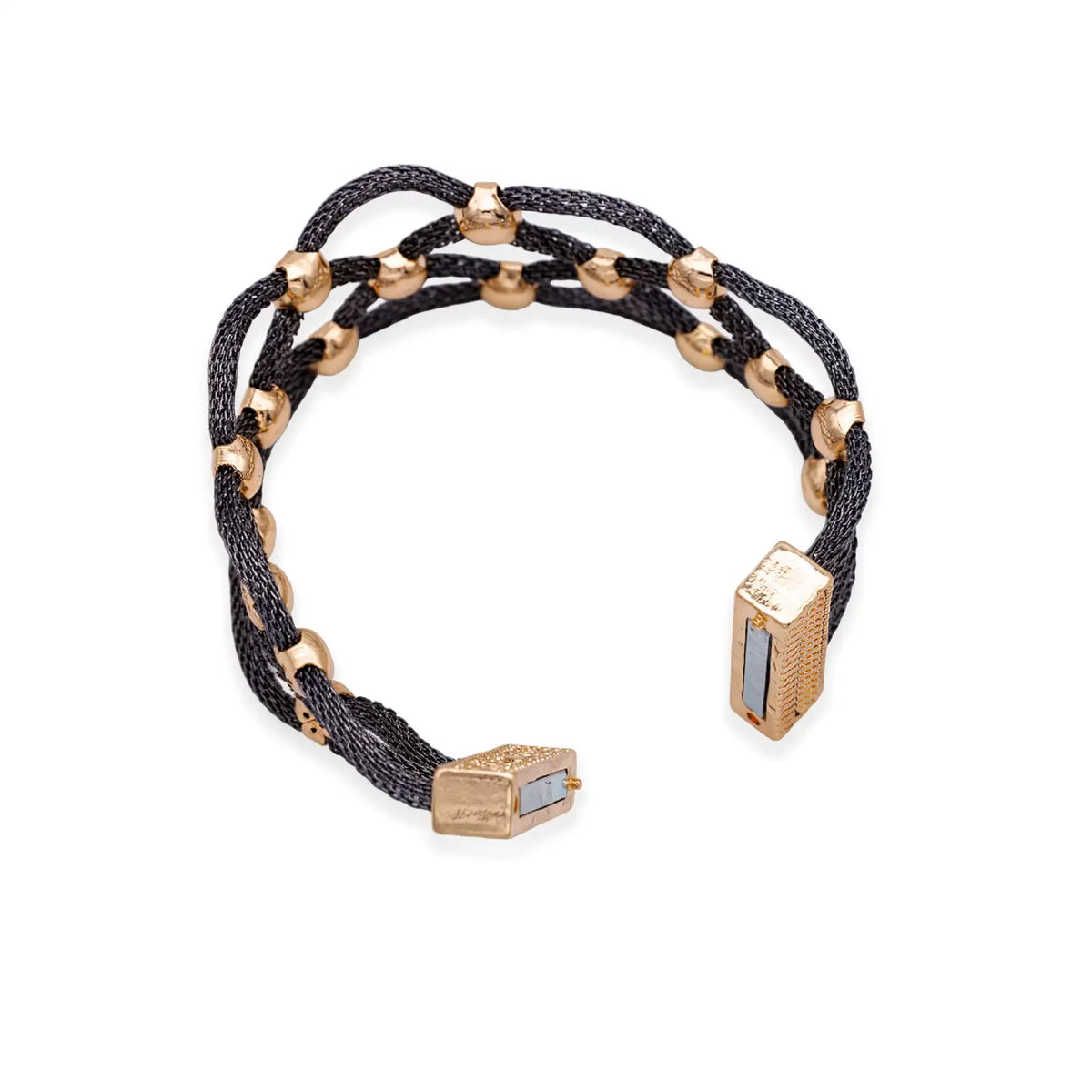 Armband goldfarben mit Magnetverschluss – für Frauen mit klarer Linie