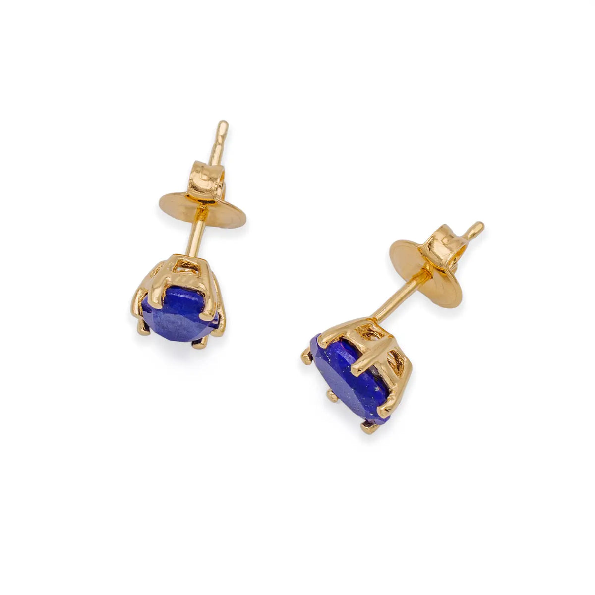 Ohrstecker mit Lapis Lazuli – für alles, was bleibt