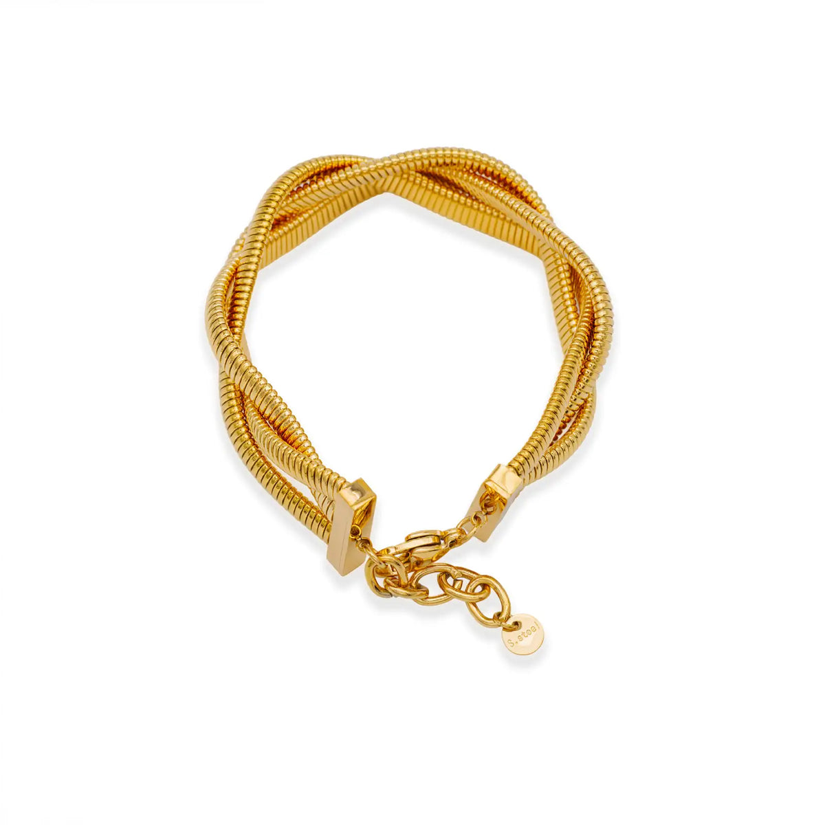 Warum ein geflochtenes Armband goldfarben dein Outfit komplett macht