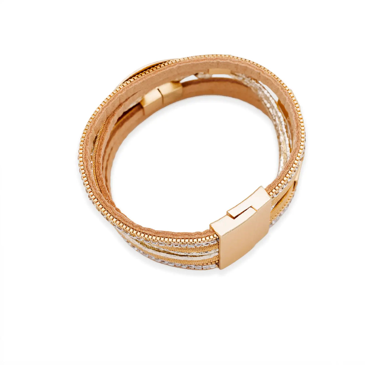 Armband goldfarben mit Magnetverschluss