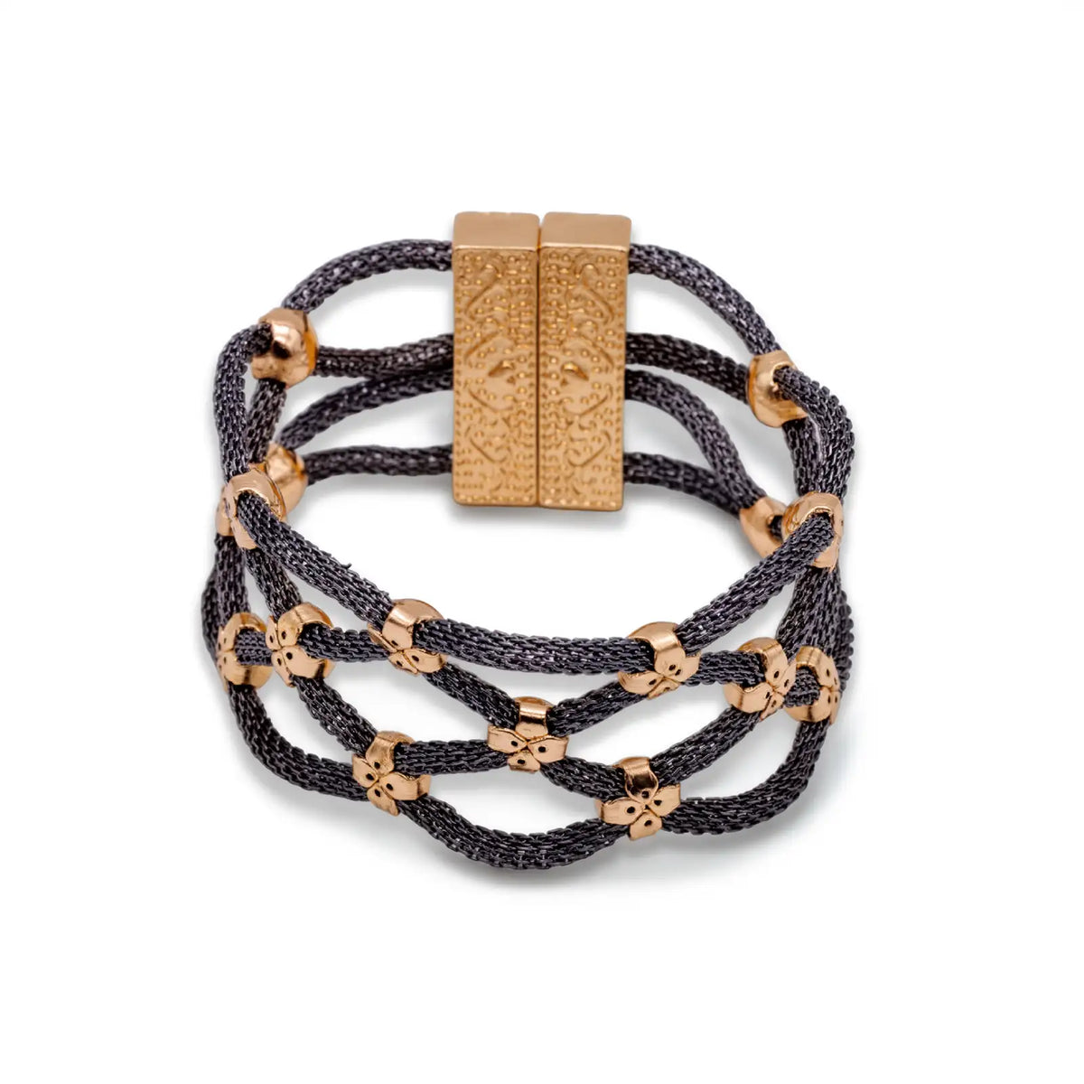 Armband goldfarben mit Magnetverschluss – für Frauen mit klarer Linie