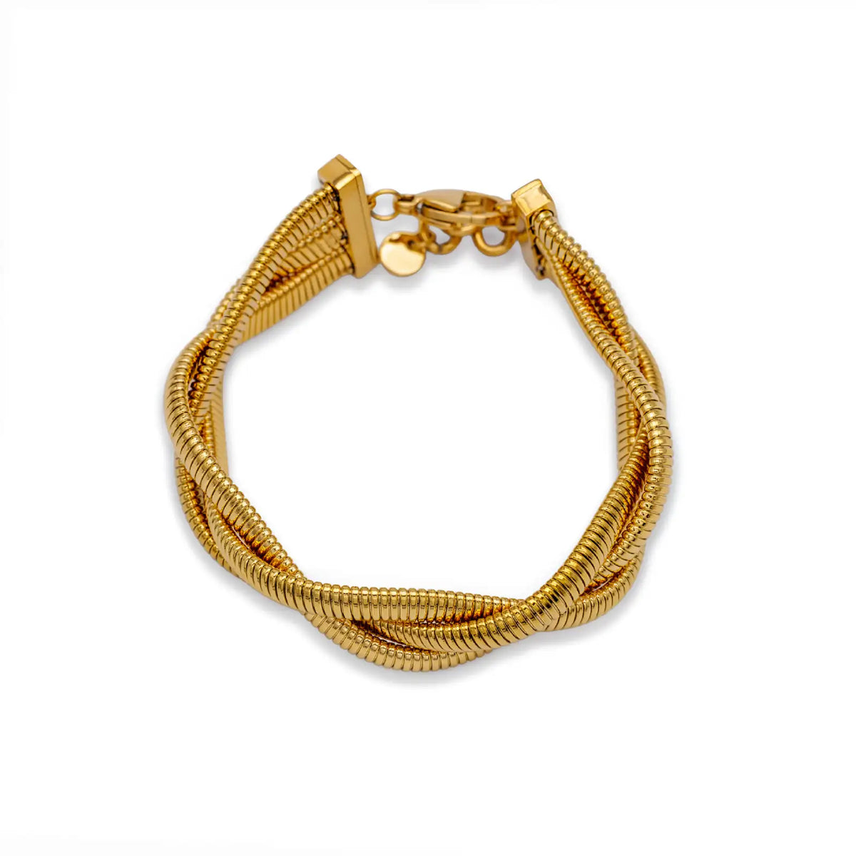 Warum ein geflochtenes Armband goldfarben dein Outfit komplett macht