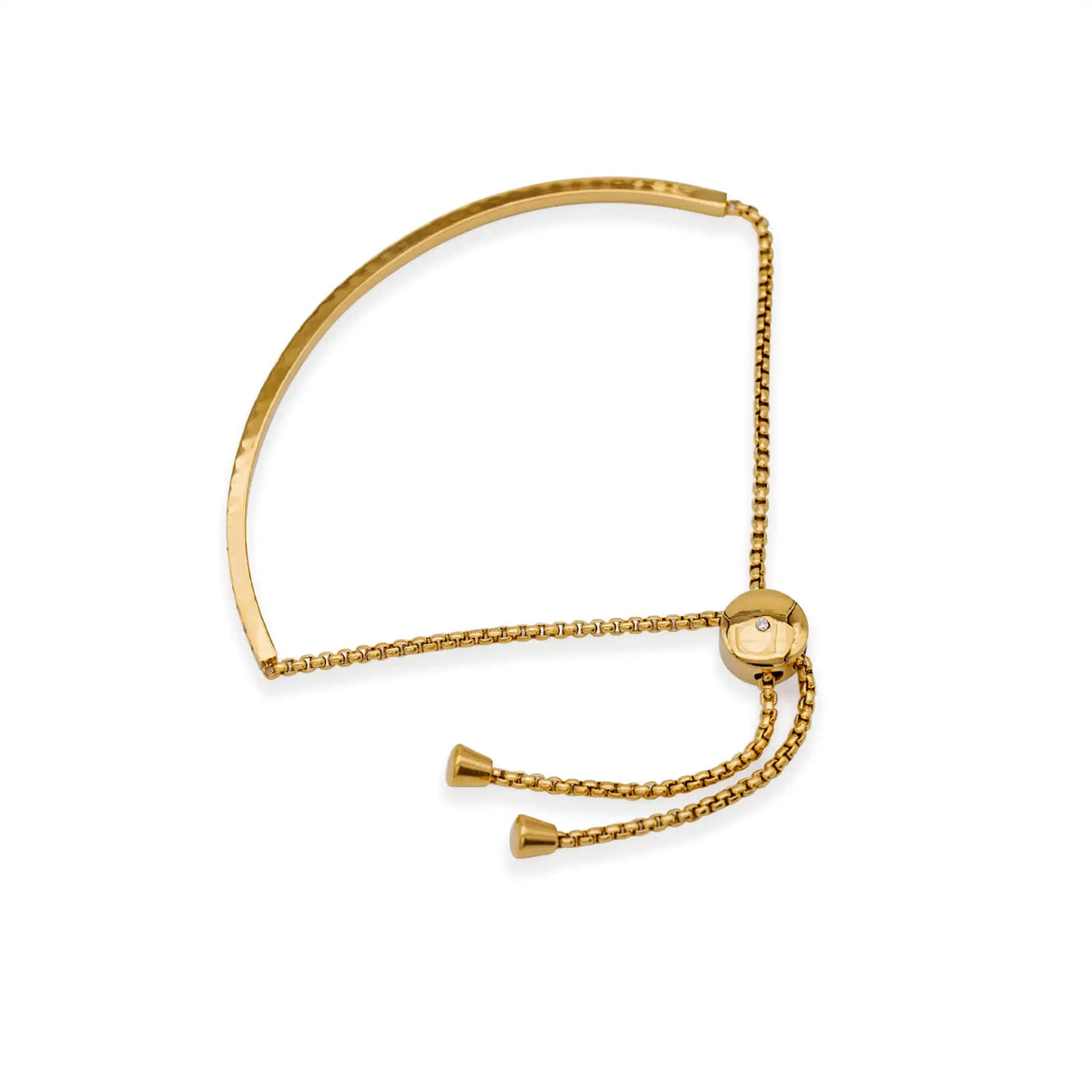 Goldfarbenes Armband – minimalistischer Armschmuck für deinen Look