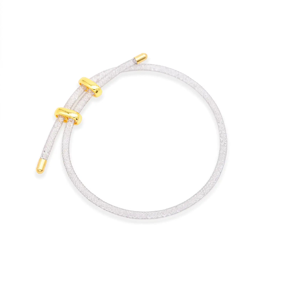 Armband Mesh mit goldfarbenen Akzenten