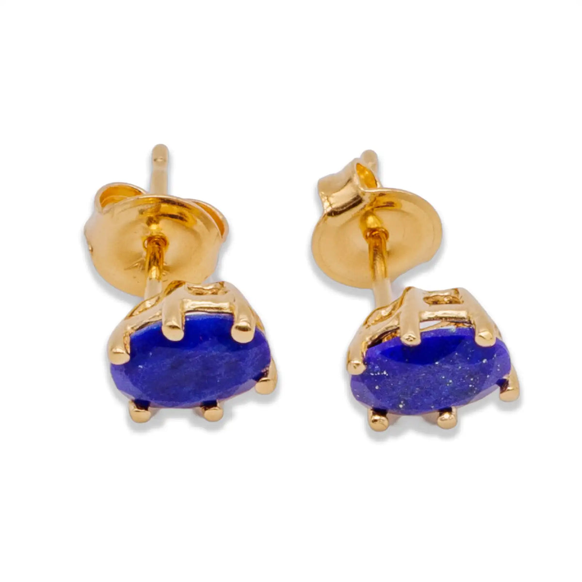 Ohrstecker mit Lapis Lazuli – für alles, was bleibt